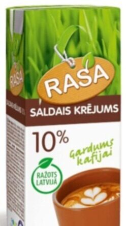 48H Saldais krējums RASA 10%, 200ml